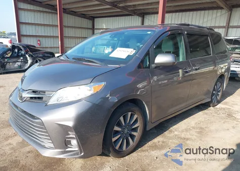 2019 Toyota Sienna Xle Premium 7 Passenger from USA, damaged, VIN 5TDDZ3DC8KS211637
